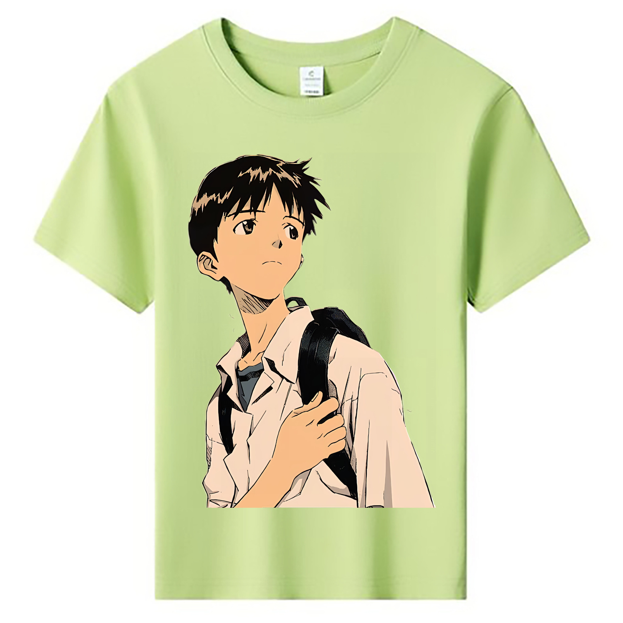 （画像用） EVA 新世紀エヴァンゲリオン 綿100％キッズTシャツ（フロントプリント）
